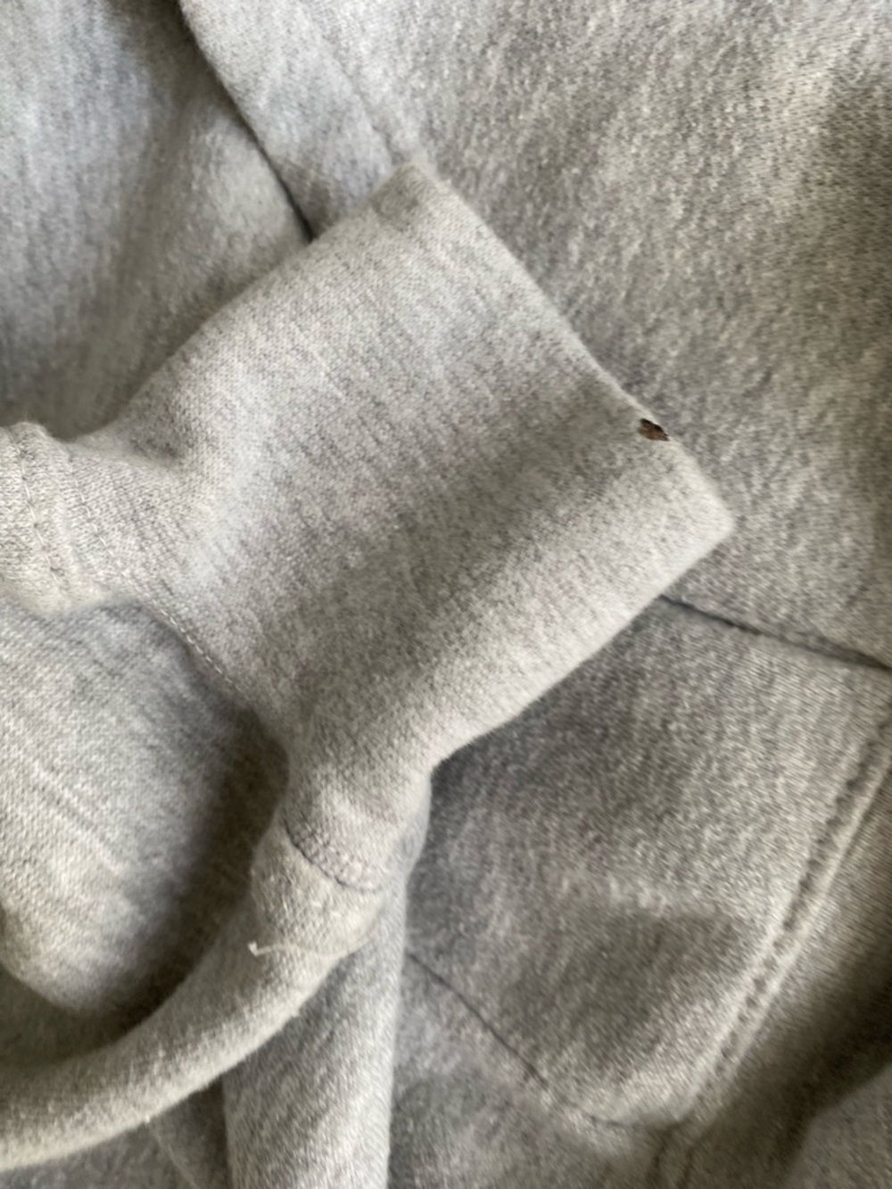MKI MIYUKI ZOKU Sweatshirt Men’s Medium Grey Logo Hoodie Streetwear - Picture 7 of 8